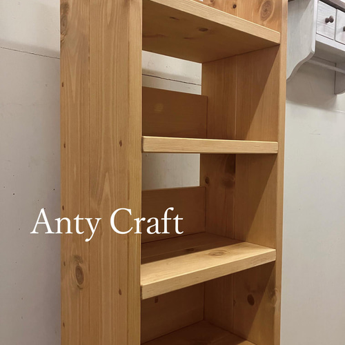 サイズオーダー可】【引取可能】7段飾り棚 CD収納棚 飾り棚 隙間収納