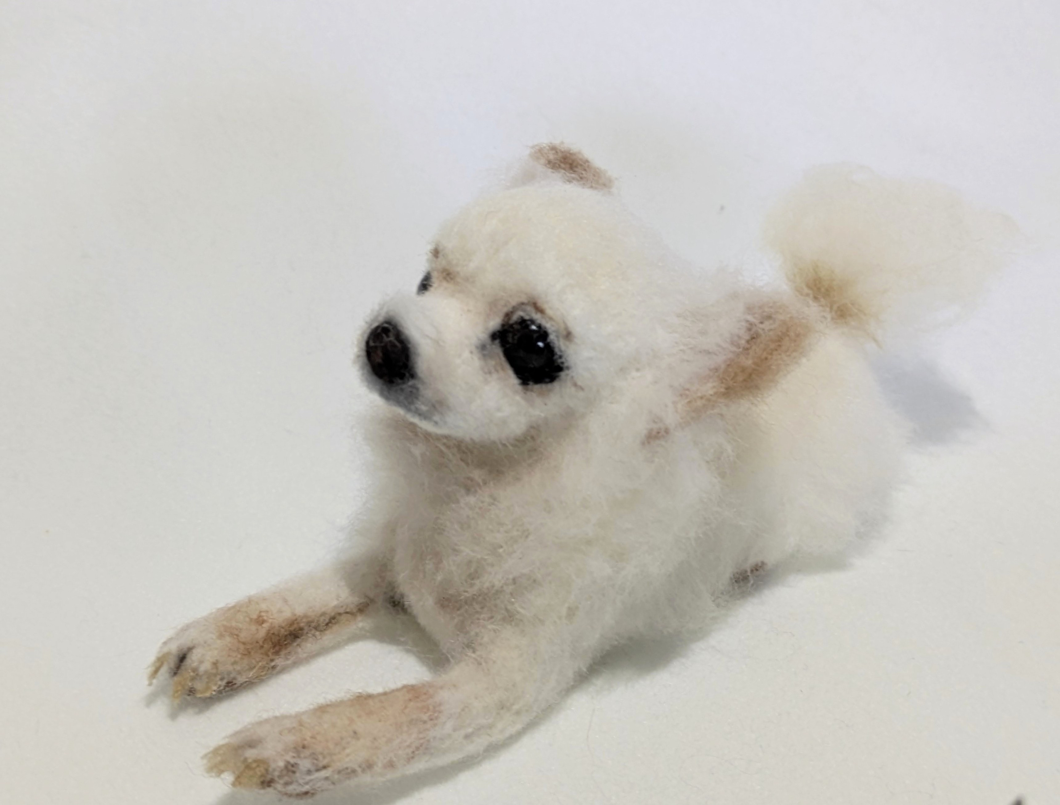 【オーダー】手乗りサイズで可愛さバツグン♥️羊毛フェルトで愛犬＆愛猫の姿を再現します。