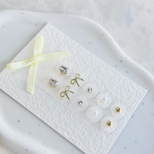 耳つぼジュエリー 耳ツボジュエリー ハンドメイド 耳つぼ