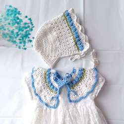 あんころもち すのチル ボンネット つけ襟 累計5000枚突破“重ねるだけで可愛い”魔法のつけ襟/コットンレース