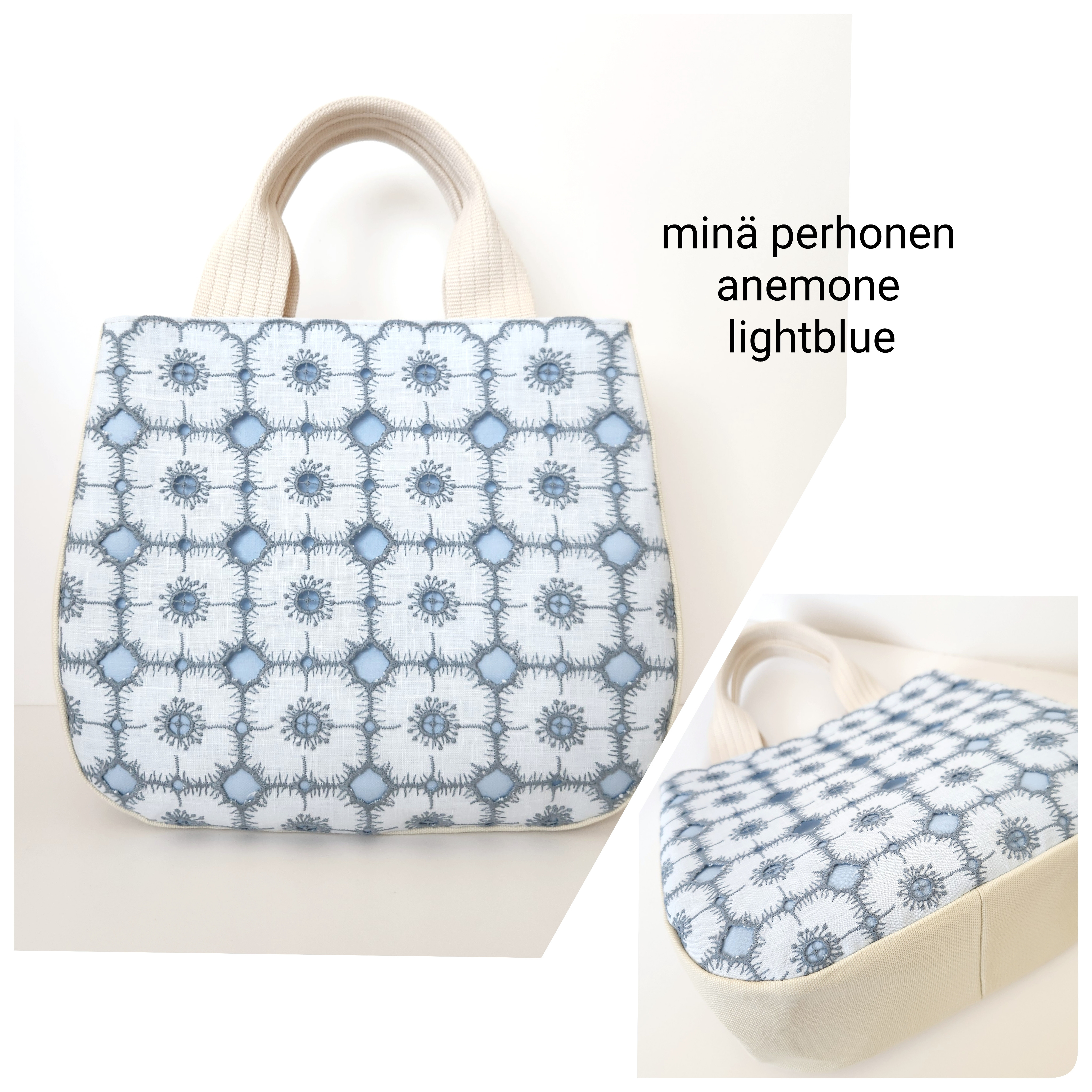 ミナペルホネン アネモネ 角丸トートバッグ 布バック ギフト 【受注