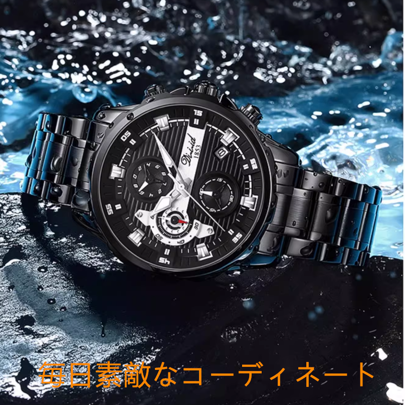 2025人気の新作腕時計は、日常のさまざまな場面に適した、防水、ファッション。