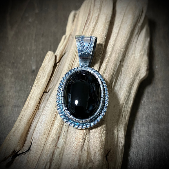 navajo ネックレス シルバー925 オニキス インディアン