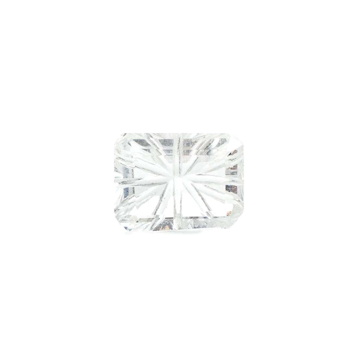 【クリエイティブなカットが魅力】水晶  1.3ct