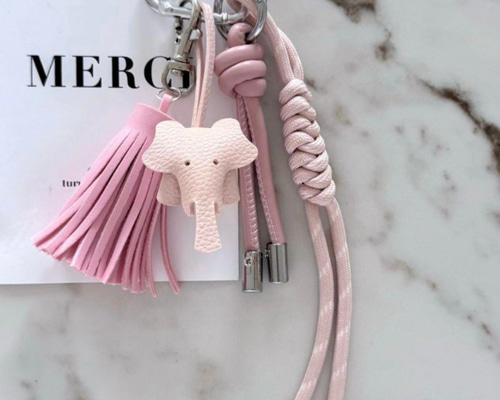 じゃらじゃらキーホルダー バッグチャーム キーチャーム バッグ