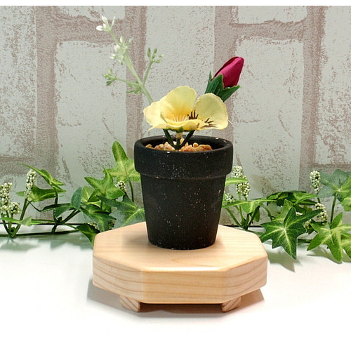 花台　華台　台　飾り フラワースタンド アイアン製 三輪車 花台 ポット1点 簡単組立品 鉢