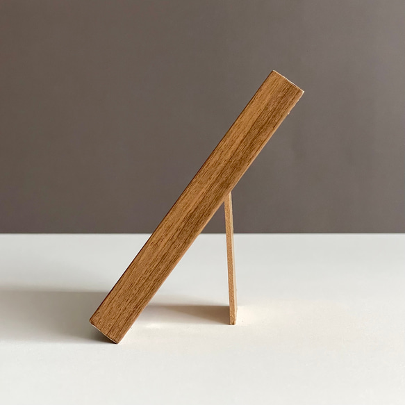 ［複製画］和紙ちぎり絵アートプリント（無料ラッピング付き)『春の花とネコ』赤いアネモネと三毛猫の小さなウォールデコ 3枚目の画像