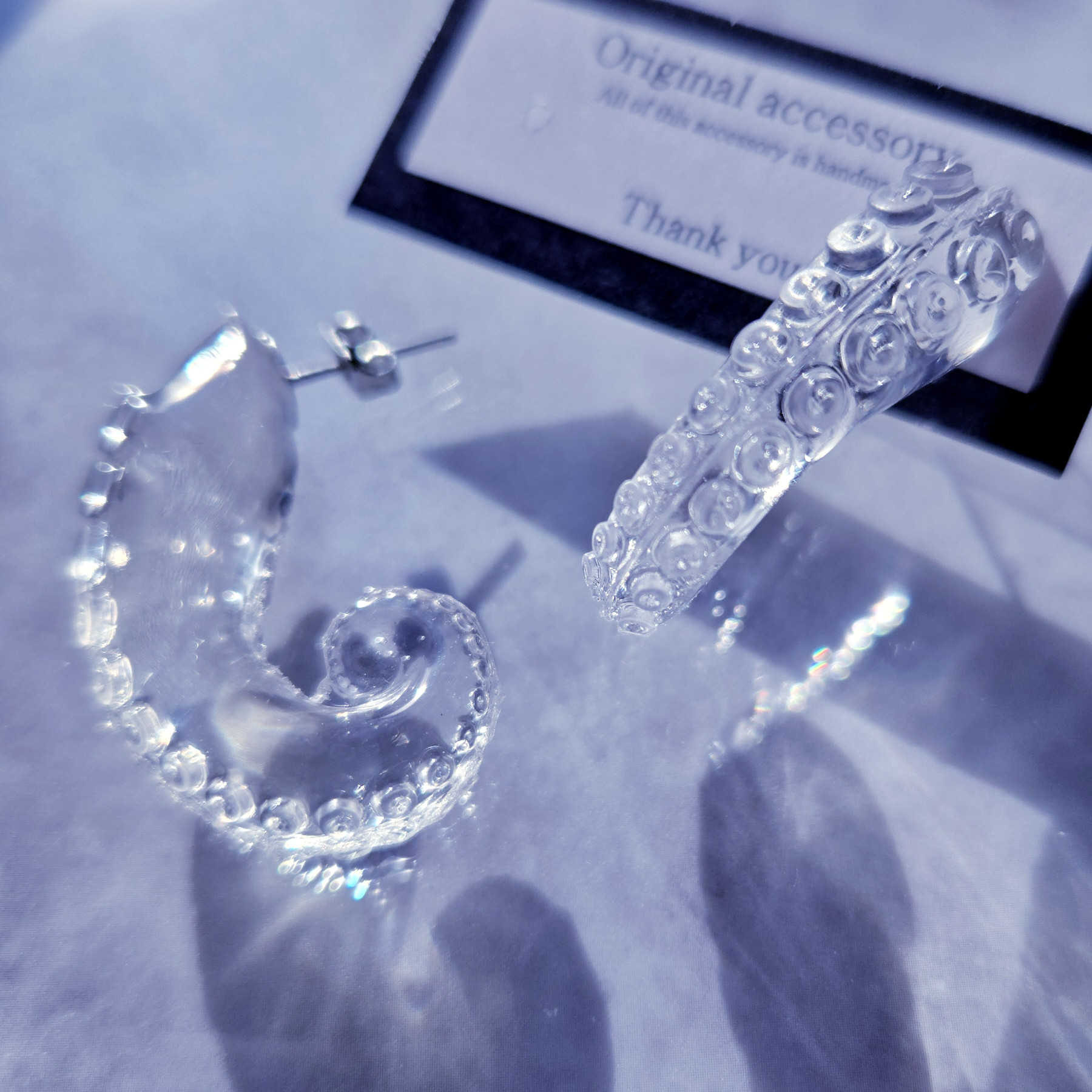 【受注製作】タコ足ピアス