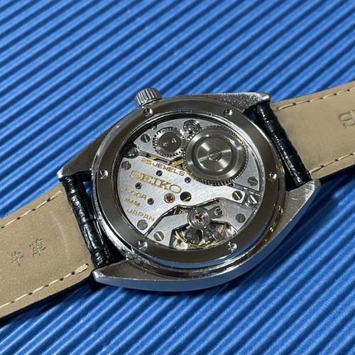 キングセイコー 45GS 45KS シースルーバック 丸溝タイプ スケルトン