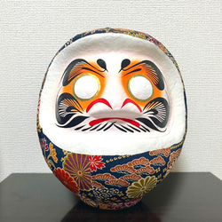 アート達磨 錦鯉》だるま インテリア達磨 縁起物 一点物 DARUMA その他