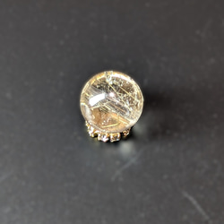 訳アリ価格 一部凹みあり ゴールドルチルブレスレット 12ミリ 虹入り