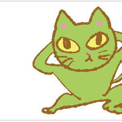 にゃーにゃの逆襲　ポストカード猫７枚セット 7枚目の画像