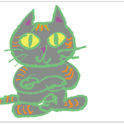 にゃーにゃの逆襲　ポストカード猫７枚セット 6枚目の画像