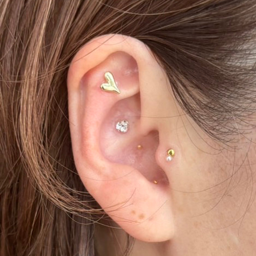 耳つぼジュエリー☆mixデザイン イヤリング・ノンホールピアス Mimi