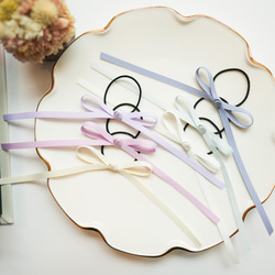ゴムに変更可♡】リボンヘアクリップmini 3個セット キッズヘア