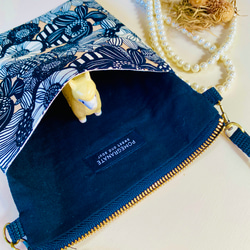 ＊スマホショルダー＊スマホポーチ＊コサッシュ＊北欧風＊花柄 9枚目の画像