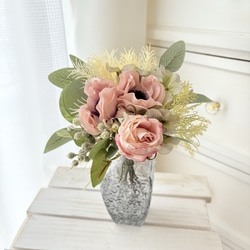 ドライフラワー　スワッグ　No.36 dry-flower-bouquet-swag-blue-