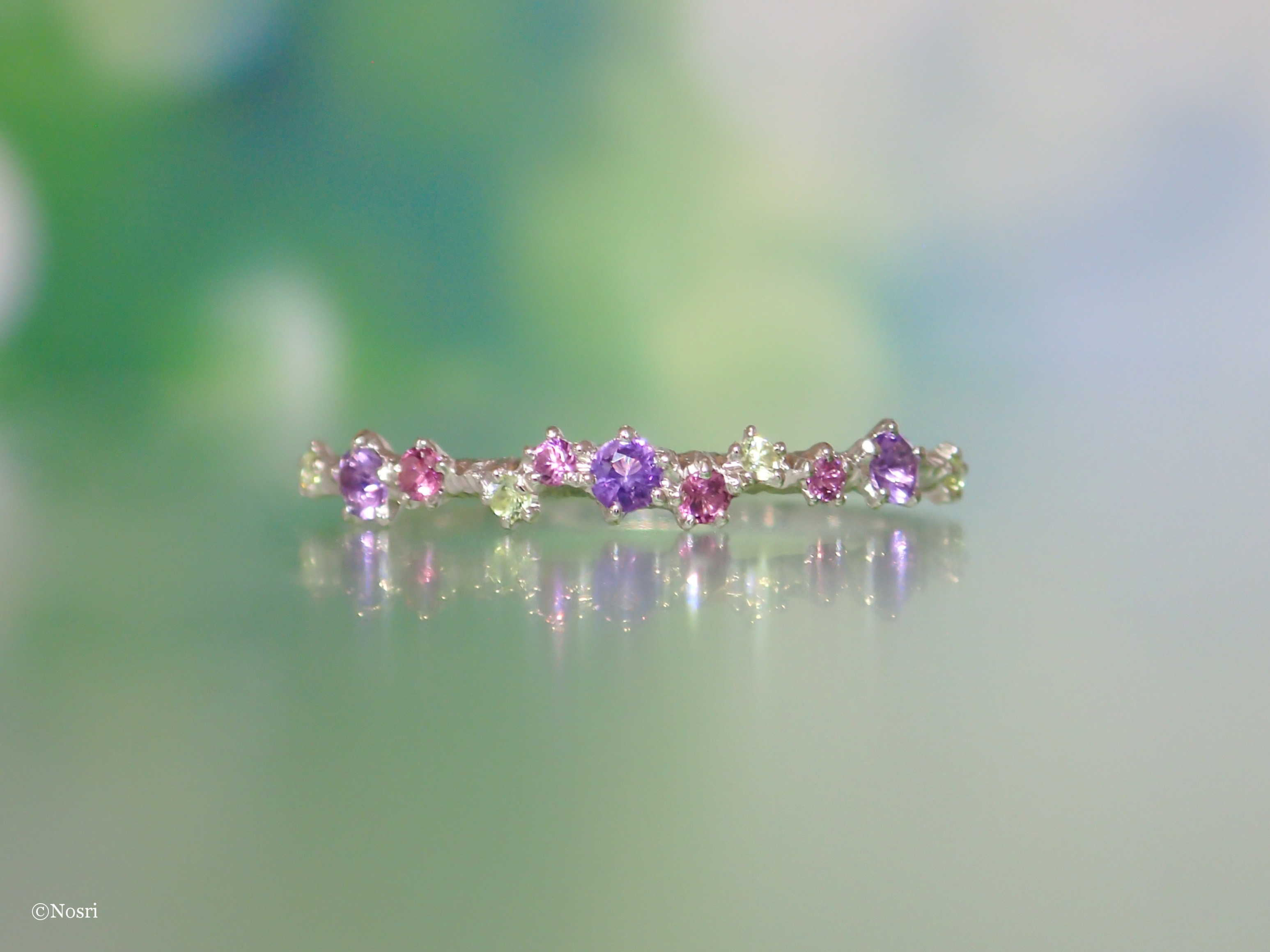 星屑の指輪 ラベンダー（エトワール リング）creema限定