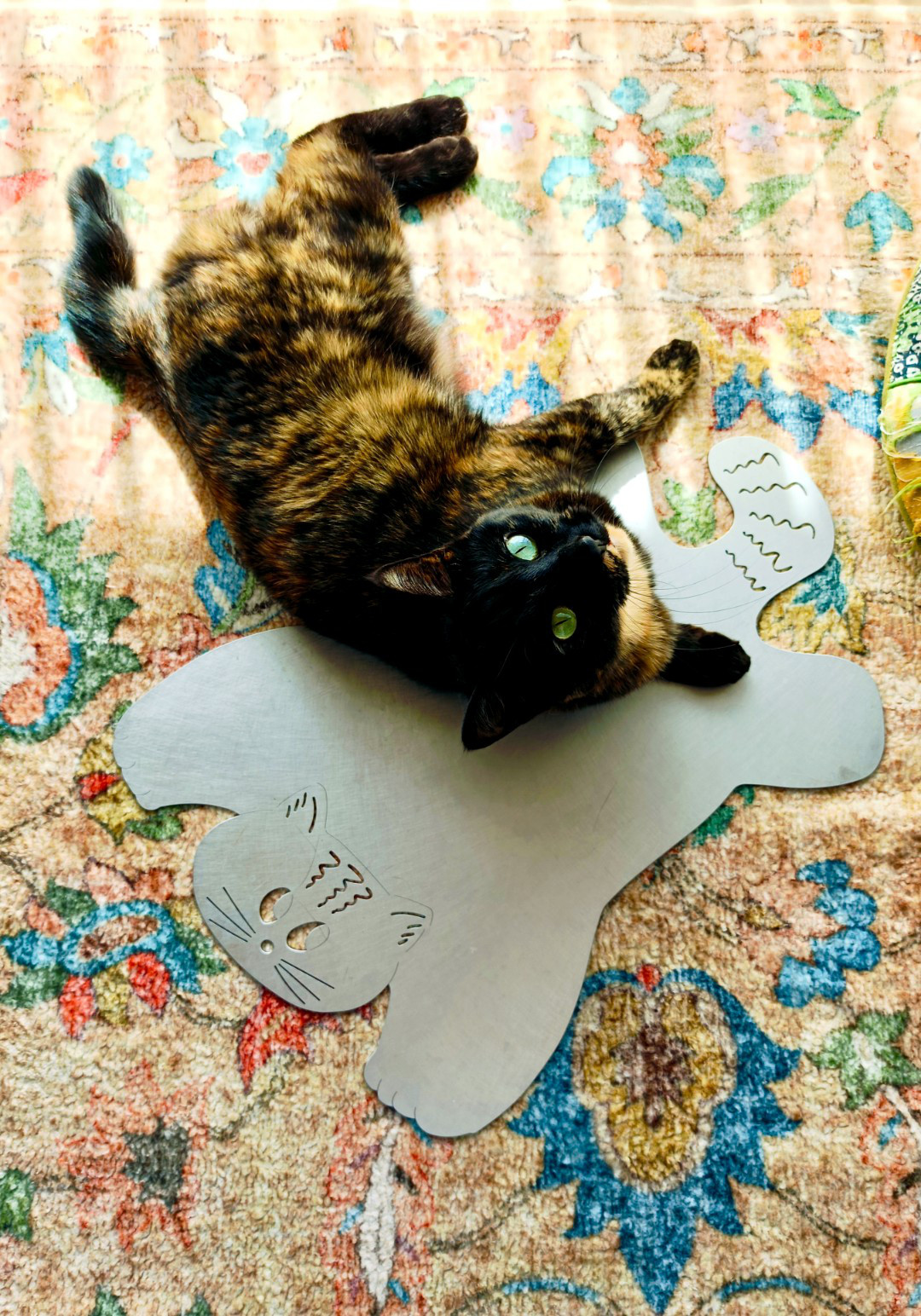 【受注生産】猫型アルミプレート
