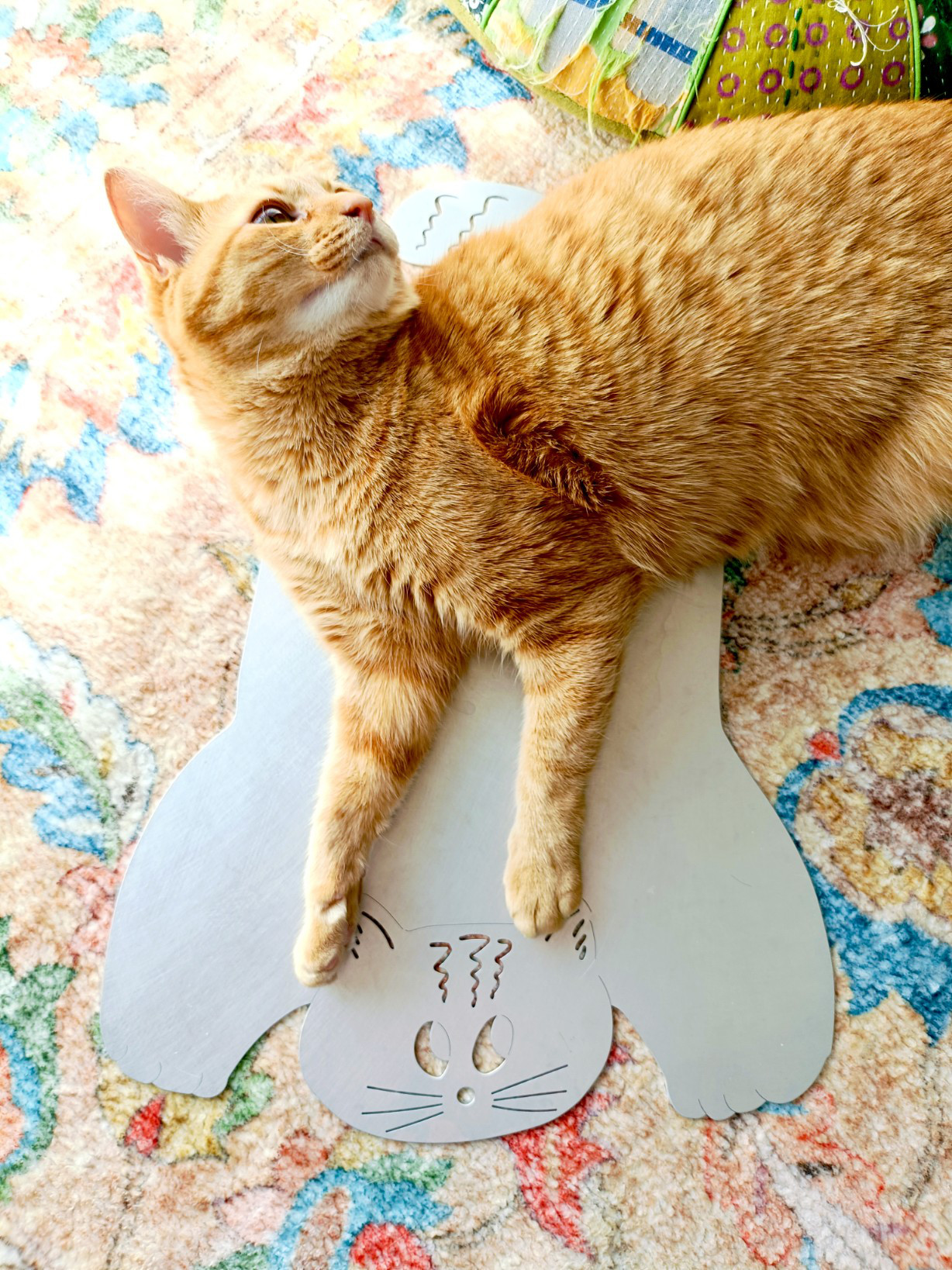 【受注生産】猫型アルミプレート