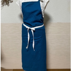 ターコイズブルー リネンエプロン item_20220929_153354_718_ORG.jpg