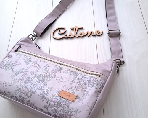 贈り物に ハンドメイド リバティ セリーヌ ミストラベンダー くすみ