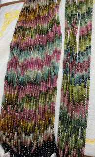 Multi color tourmaline