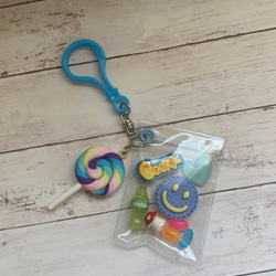 デコパーツ　じゃらじゃらキーホルダー e1405d57c40c84d44a68fbcac55a1f