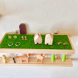 家のキーホルダー2個セット《 ナチュラル雑貨 》 3枚目の画像