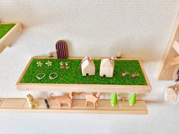 家のキーホルダー2個セット《 ナチュラル雑貨 》 3枚目の画像