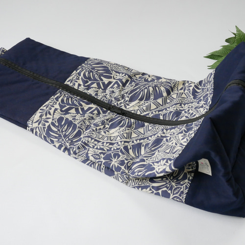 イプヘケケース リュックタイプ ネイビー×アイボリー フラダンス