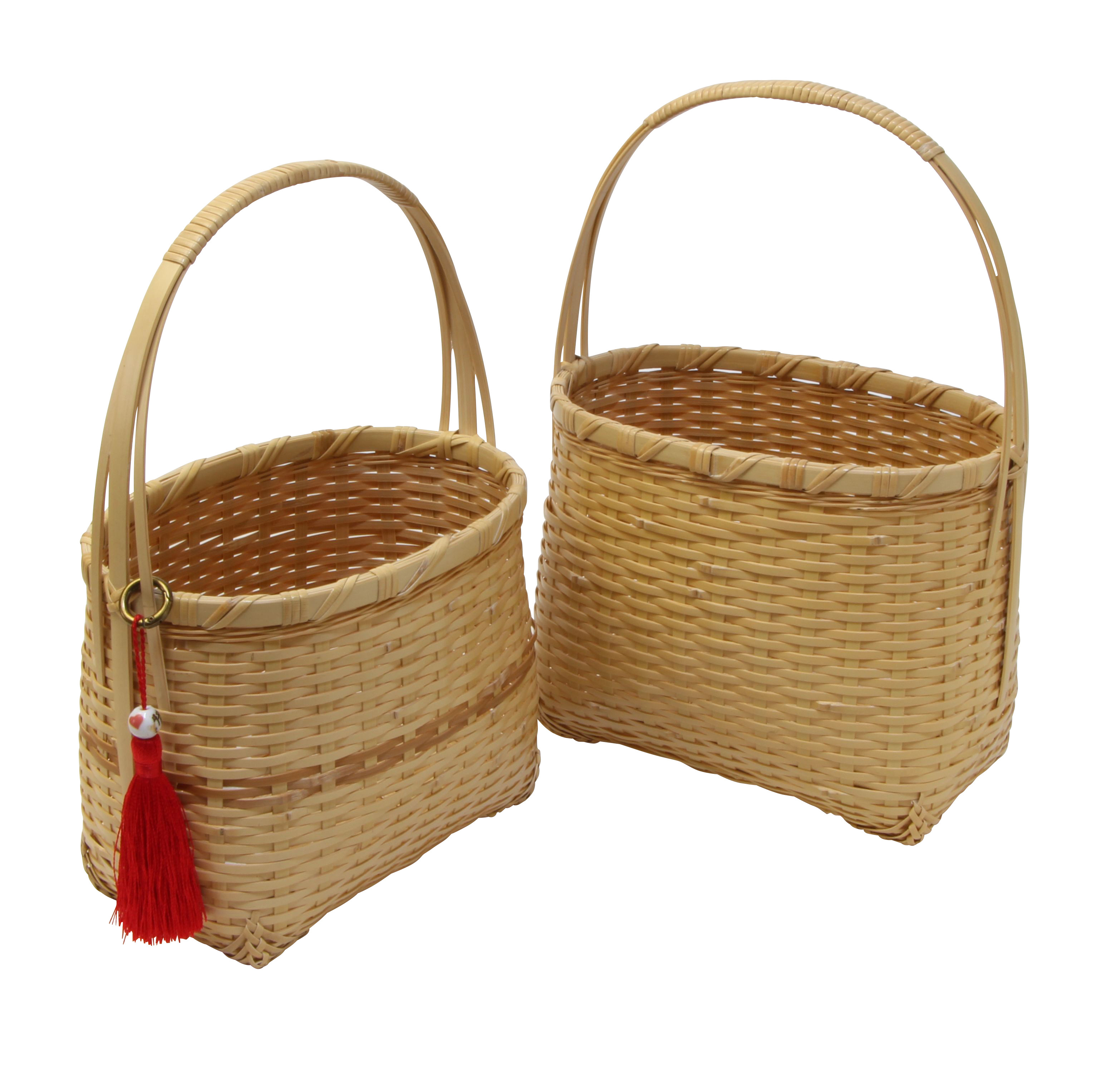 竹編　籠バッグ　日本製　大分産　受注生産　【代理販売です】