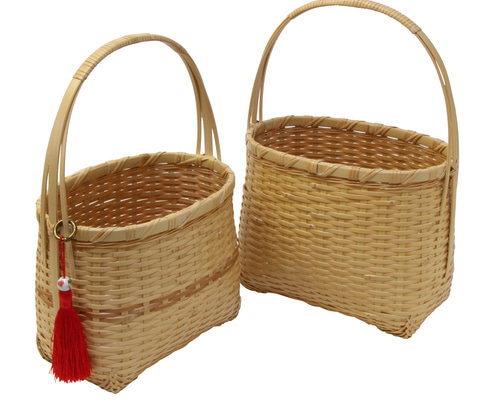 竹編 籠バッグ 日本製 大分産 受注生産 【代理販売です】 かごバッグ