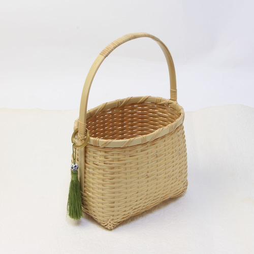 竹編 籠バッグ 日本製 大分産 受注生産 【代理販売です】 かごバッグ