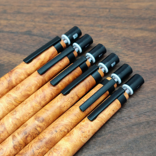 グラフ1000 カスタム】花梨瘤杢 ペン・筆記用具 工房 TAISHI 通販