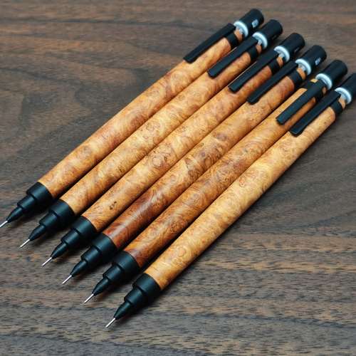 グラフ1000 カスタム】花梨瘤杢 ペン・筆記用具 工房 TAISHI 通販