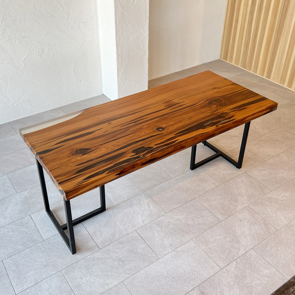 古代杉 ダイニングレジンテーブル 一枚板テーブル 1805mm×780mm×730mm