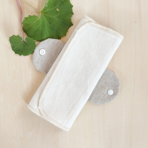 在庫処分SALE 20%OFF 》オーガニックコットン 三つ折り布ナプキン