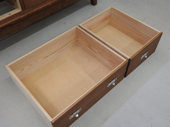 ・【現品販売】W90 足付  引出し収納9杯　(L3×2-1×3)　[チェスト　タンス　ドロワー　収納棚] 7枚目の画像