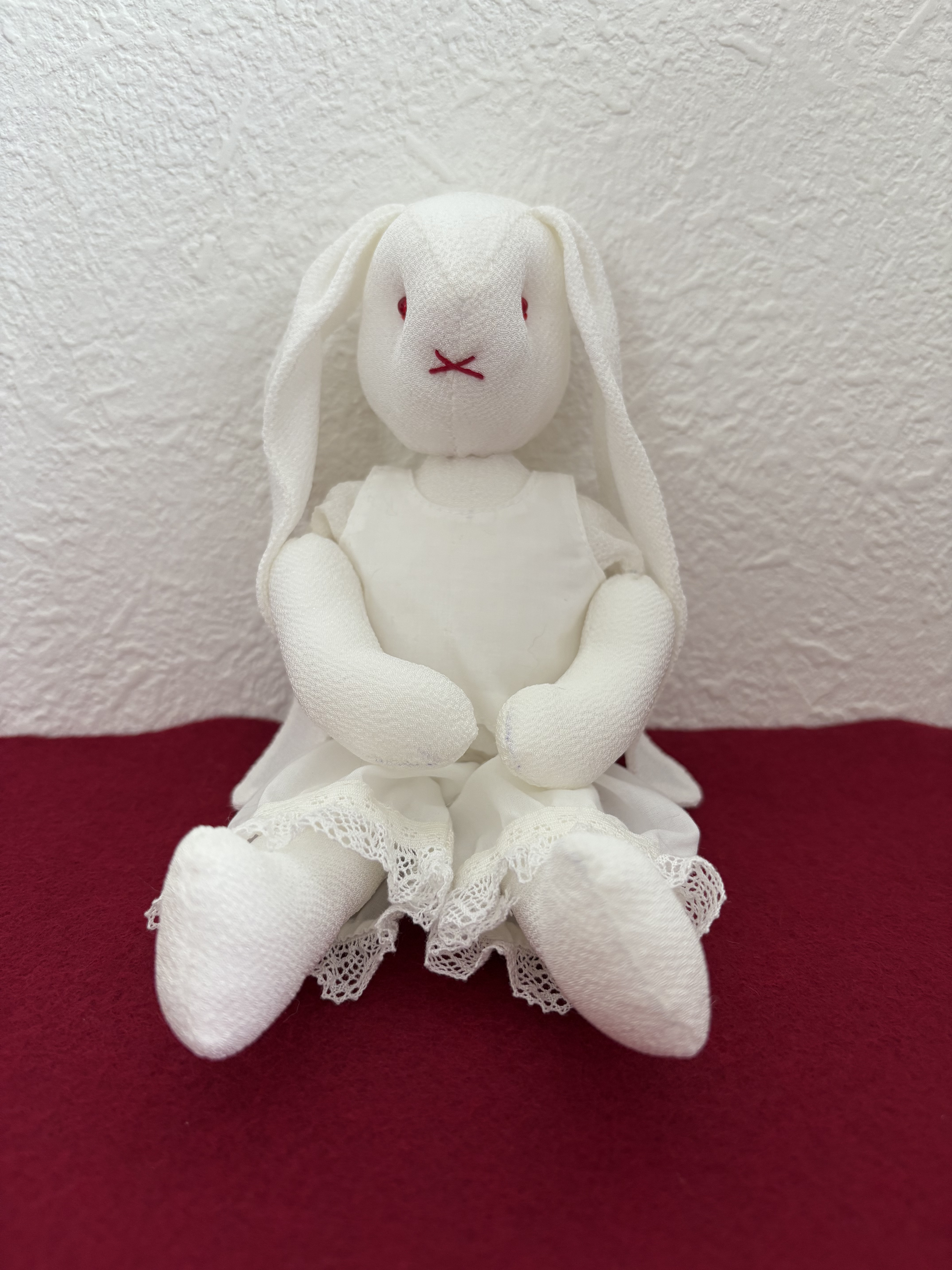 たれ耳うさぎさんの着せ替えセット　　0228