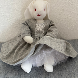 たれ耳うさぎさんの着せ替えセット　　0228 8枚目の画像