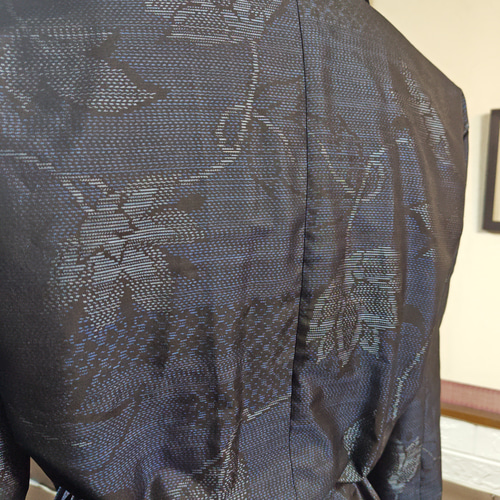 大島紬 着物リメイク コート スプリングコート ルーイ 通販