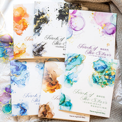 海外作家 五宝文創 樱花点点 マスキングテープ PET テープ 桜 花