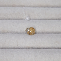 単品 グリーンルチルクォーツ ピアス サージカル仕様 キャッチは