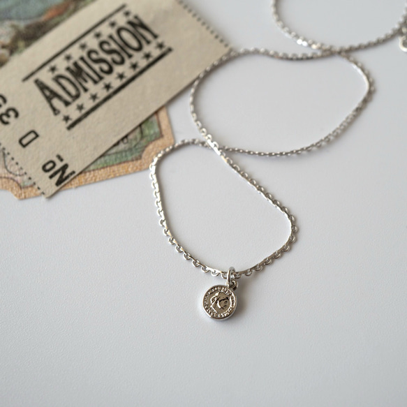 petite Lune レースネックレス　　コイン　メダル 11枚目の画像