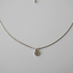 petite Lune レースネックレス　　コイン　メダル 8枚目の画像