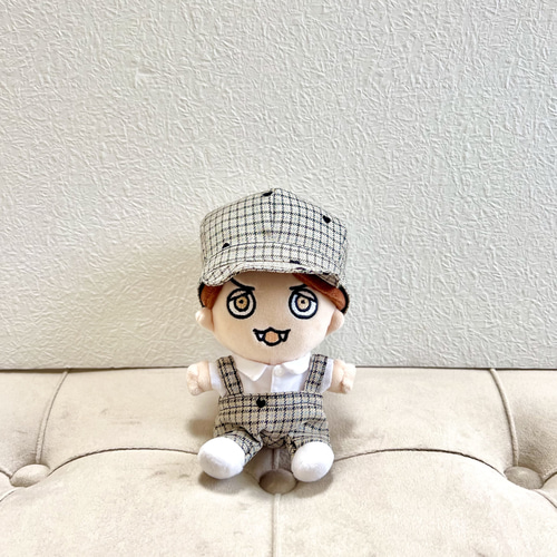 ちびぬい服 オーダー受付 サロペット キャスケット 帽子 はぴぬい ちびスト ちびぬい服 オーダー受付 サロペット キャスケット 帽子 はぴ