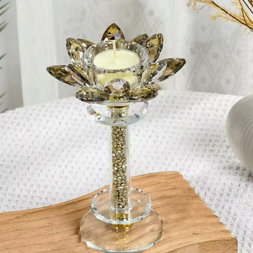 現代軽奢クリスタル収納ガラスキャンディ缶小置物北欧シンプル玄関収納