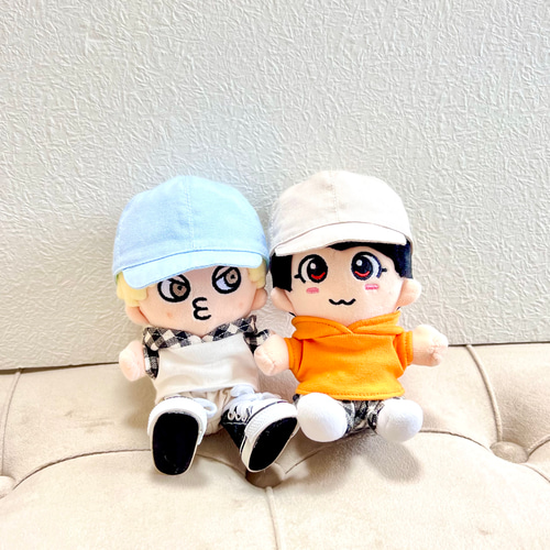 専用❣️ちょっこりさん、ちびぬい用キャップ ちびぬい ぬい用 キャップ 帽子 ピンクの通販 by ちいやん's