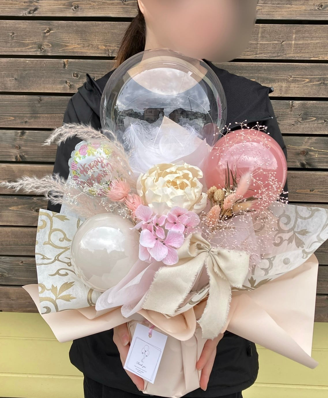 (即日発送可能)バルーンアレンジ大　誕生日　結婚祝い　開店祝い　周年祝い　記念日